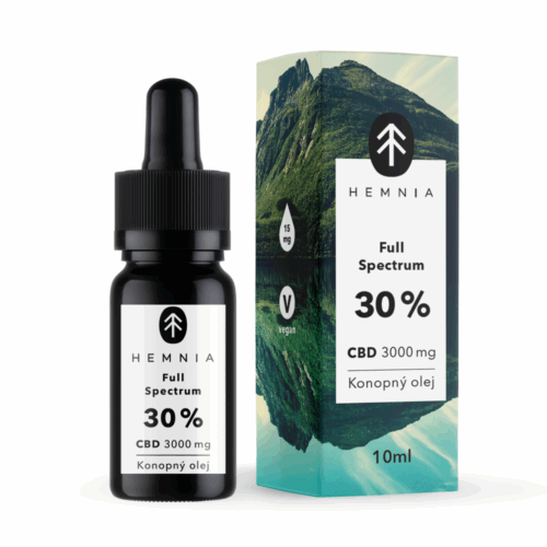 Hemnia Teljes spektrumú CBD kenderolaj 30%