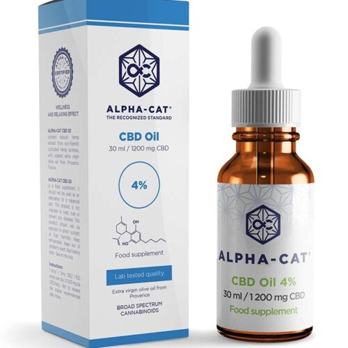 Alpha-CAT CBD olaj 4%