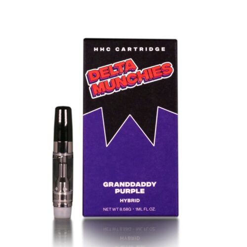 Delta Munchies Granddaddy Purp 1G HHC patron