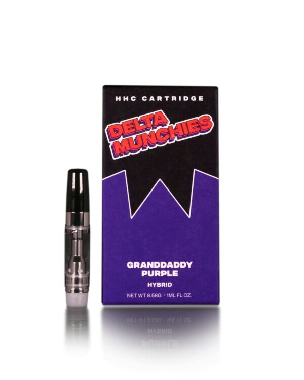 Delta Munchies Granddaddy Purp 1G HHC patron