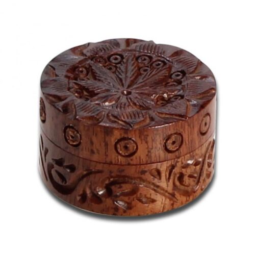 Rosewood Grinder Leaf 2 részes faragott