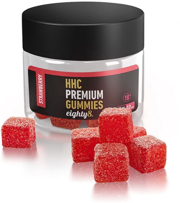 Eighty8 HHC Gummies Strawberry