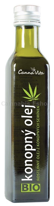 CannaVita Bio kendermag olaj hidegen sajtolt