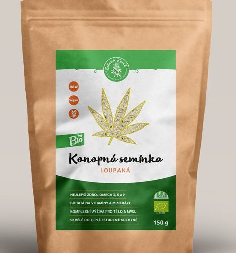 Zelena Zeme hántolt kendermag BIO
