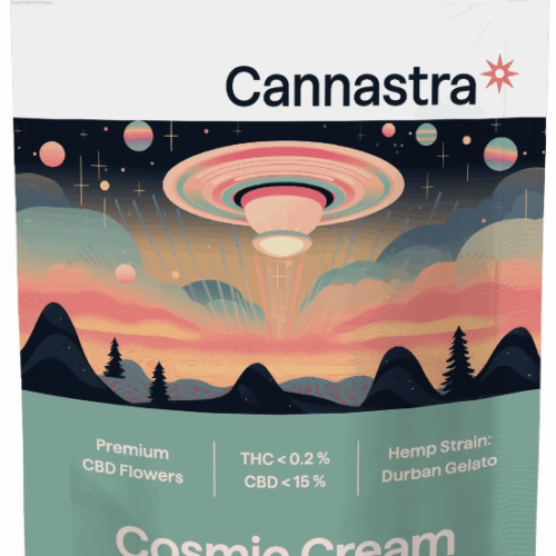 Cannastra CBD Flowers Cosmic Cream