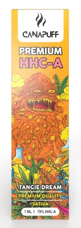 CanaPuff HHCA eldobható Vape Pen Tangie Dream