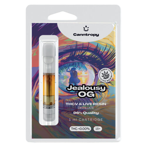 Canntropy THCV Cartridge Jealousy OG élő gyantaterpének