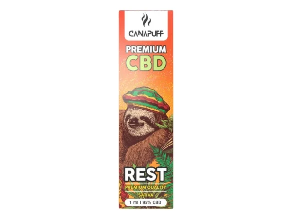 CanaPuff CBD eldobható Vape Pen REST