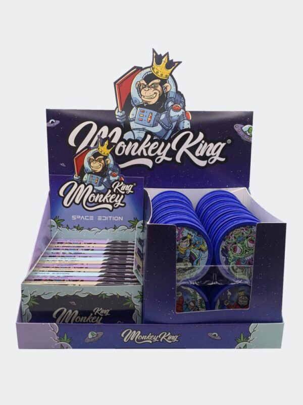 Monkey King Spirálpapírok hegyekkel és darálóval (Űr kiadás)