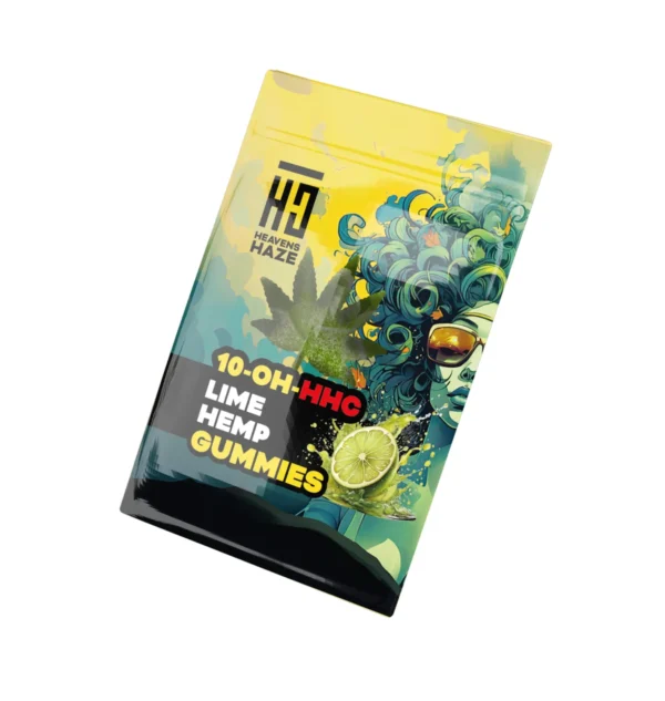 Heavens Haze 10-OH-HHC Gummies lime kender