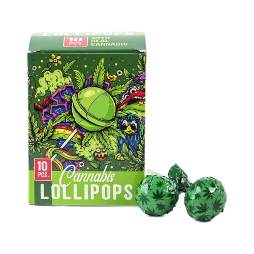 Euphoria Kannabisz nyalókák dobozban