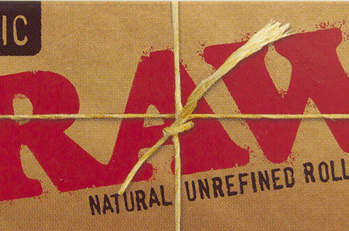RAW fehérítetlen rövid papírok