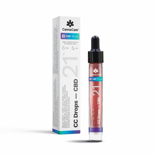 CannaCare CC cseppek CBD-vel 21 %