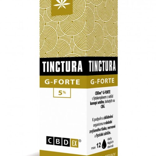 CBDex Tinctura G-FORTE 5% 10 ml