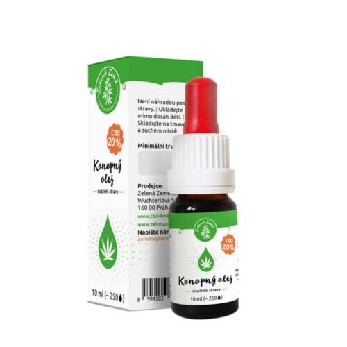 Zelena Zeme - CBD kenderolaj 20%