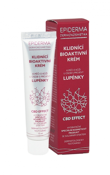 Epiderma bioaktív CBD krém pikkelysömörre