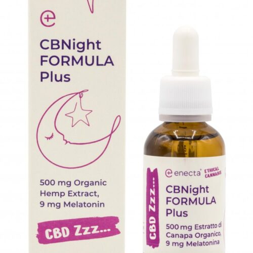 Enecta CBNight Formula PLUS kenderolaj melatoninnal