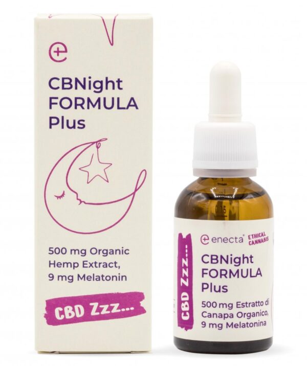 Enecta CBNight Formula PLUS kenderolaj melatoninnal