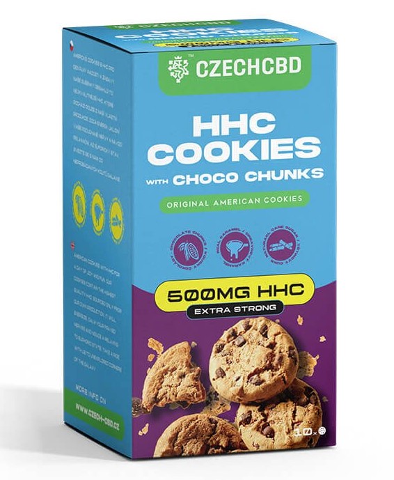 Czech CBD HHC süti csokoládédarabokkal
