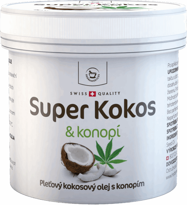 Herbamedicus Kókuszolaj kenderrel bőrre