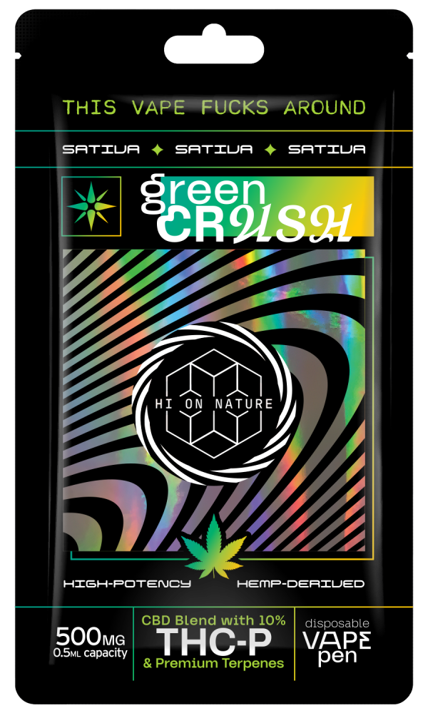 Hi on Nature THCP Vape Pen Green Crush