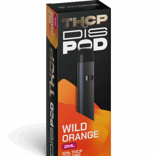 Czech CBD THCP Vape Pen disPOD Wild Orange 10% THCP