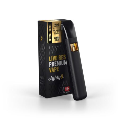 Eighty8 CBD Live Resin Vape Bubba Kush