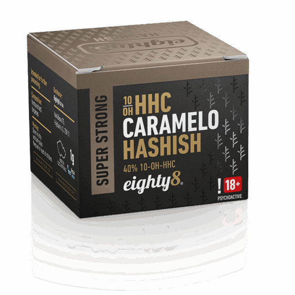 Eighty8 10-OH-HHC Hashish Super Strong Caramelo