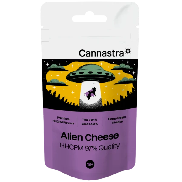 Cannastra HHCPM Flower Alien sajt 97%-os minőség