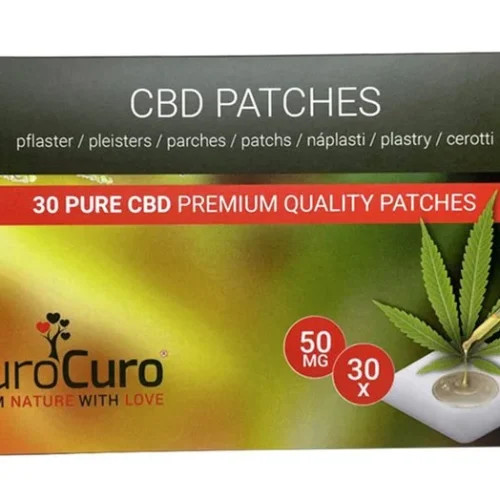 PuroCuro 50 mg kender CBD formula tapasz