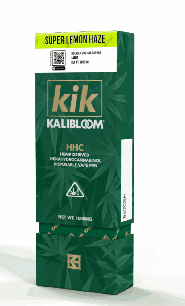 Kalibloom HHC Vape Pen Super Lemon Haze 96 %