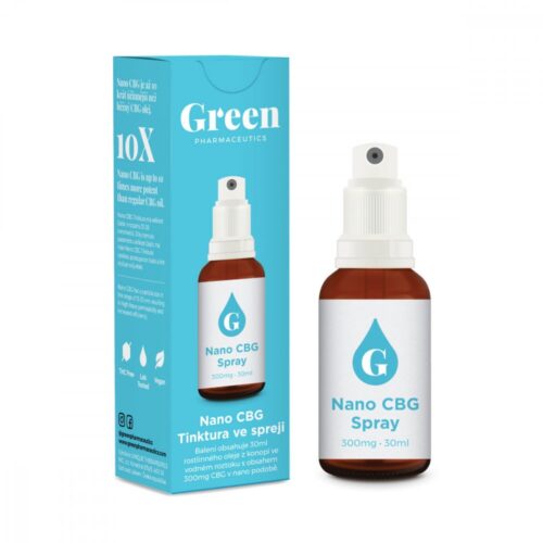 Green Pharmaceutics Nano CBG Spray - 300 mg
