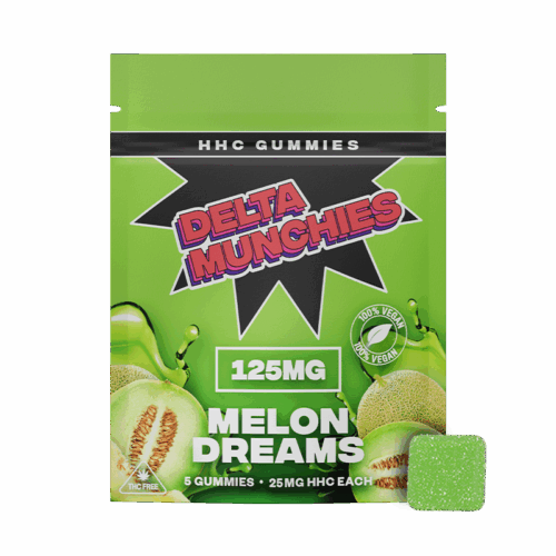 Delta Munchies Melon Dreams HHC Gummies