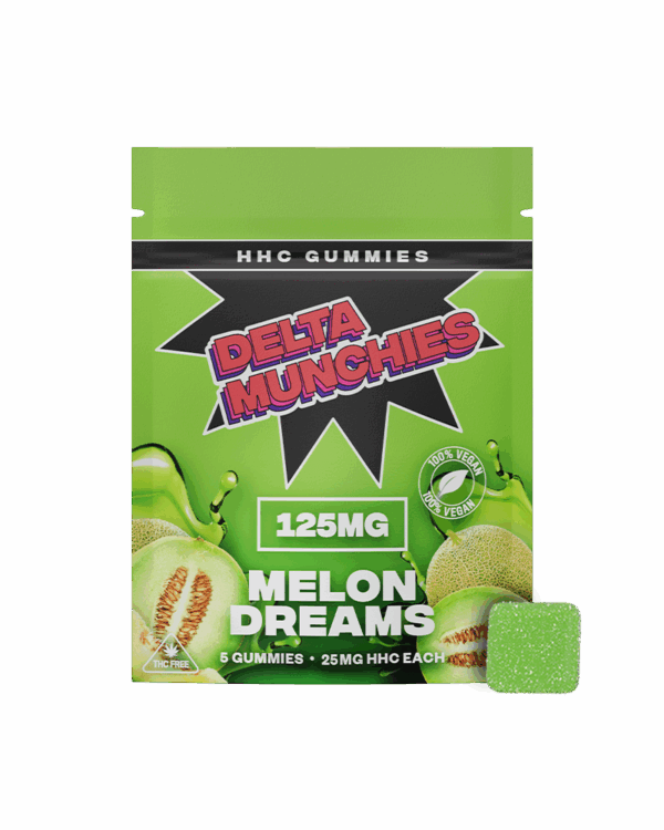 Delta Munchies Melon Dreams HHC Gummies