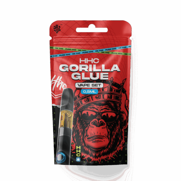 Czech CBD HHC Set akkumulátor + kazetta Gorilla ragasztó