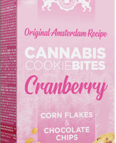 Cannabis Cranberry Cookie Bites