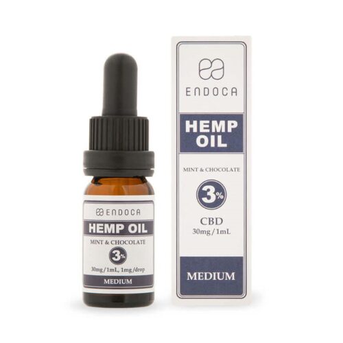 Endoca csokoládé menta kenderolaj 300 mg CBD (3%)