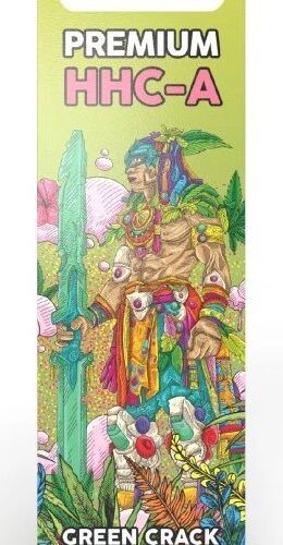 CanaPuff HHCA eldobható Vape Pen Green Crack