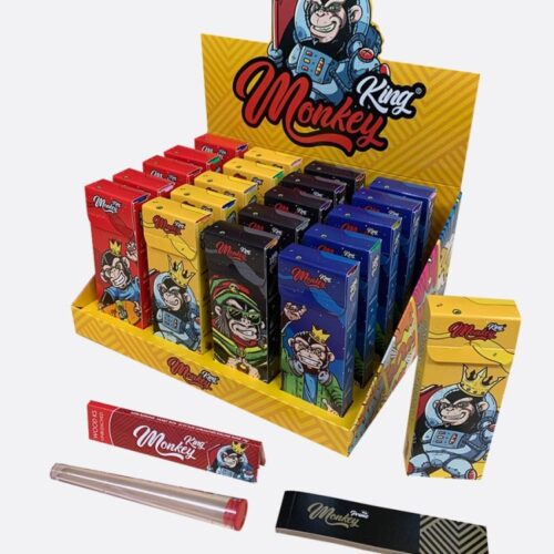 Monkey King Dohányos készlet papírtekercsekhez + tippek + cső