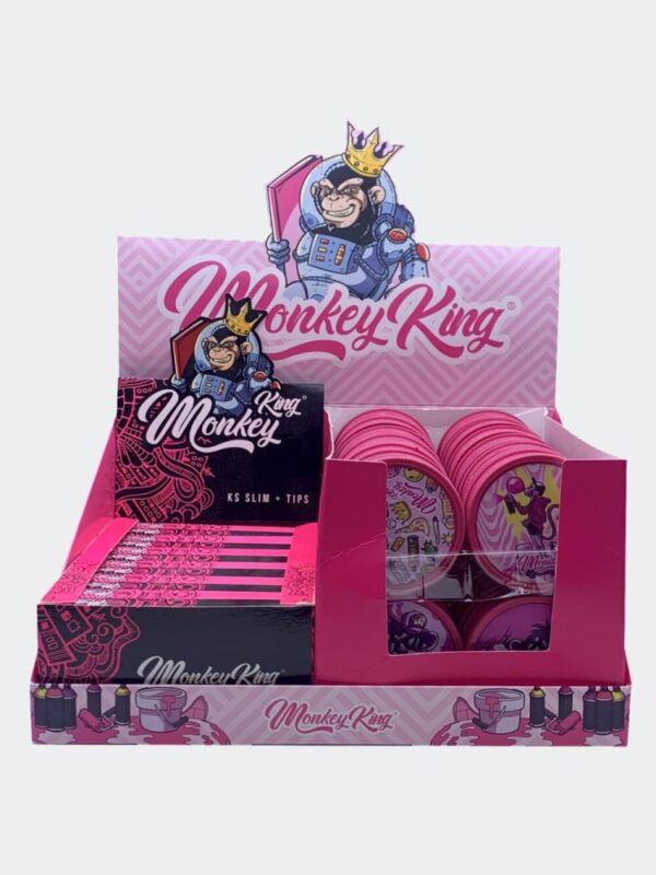 Monkey King Spirálpapírok hegyekkel és darálóval (Rágógumis kiadás)