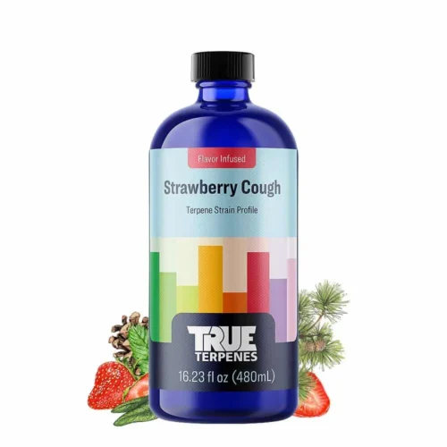 True Terpenes ízesített eper köhögés (5 ml - 960 ml) 960 ml