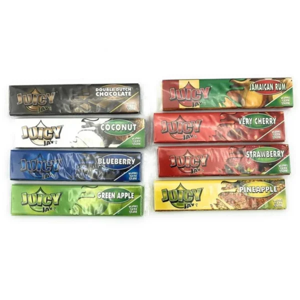 Juicy Jay´s Kingsize ízesített gurulópapírok Mix-N-Roll - 8 íz