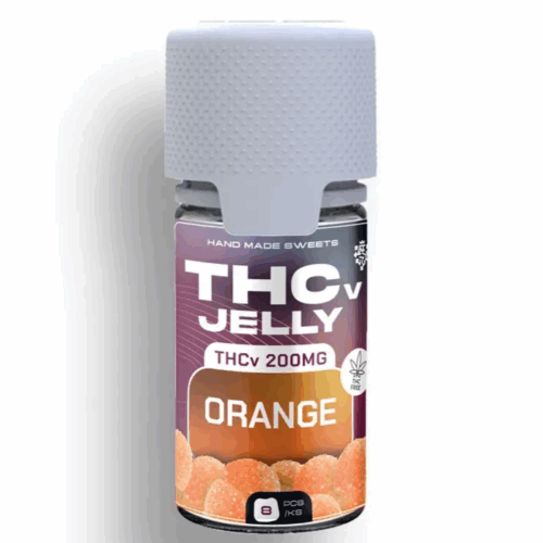 Czech CBD THCV Jelly Narancs