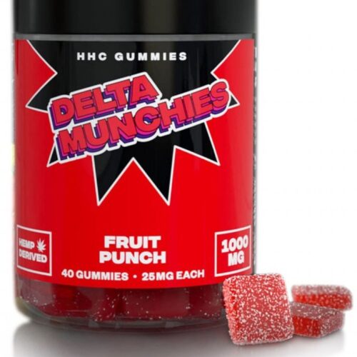 Delta Munchies Gyümölcs puncs HHC Gummies