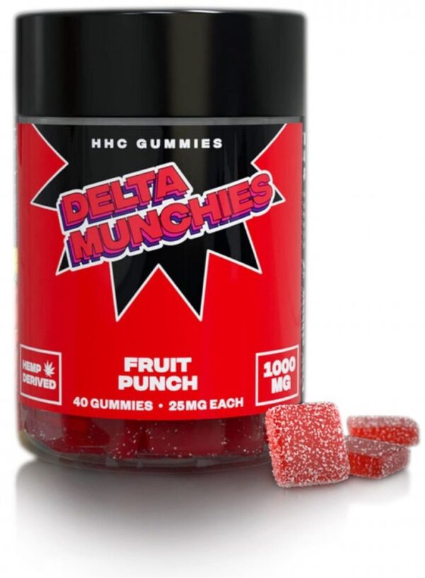Delta Munchies Gyümölcs puncs HHC Gummies