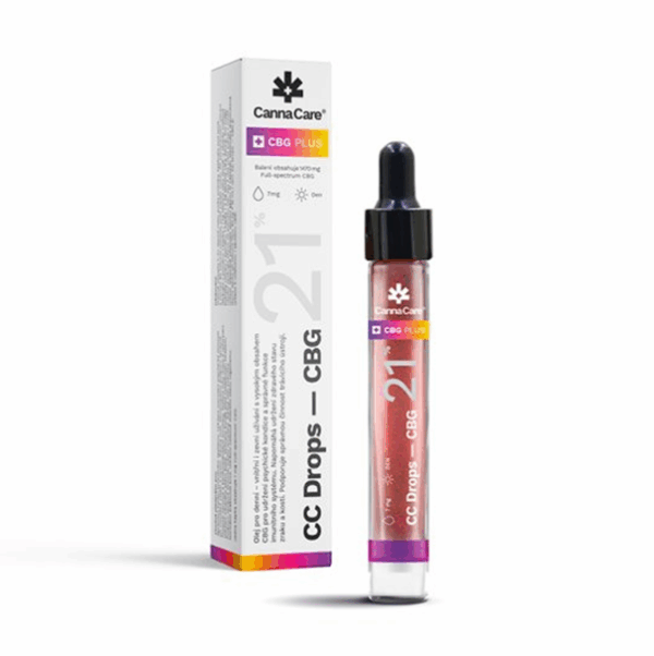 CannaCare CC cseppek s CBG 21 %