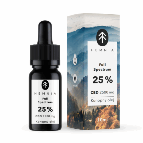 Hemnia Teljes spektrumú CBD kenderolaj 25%