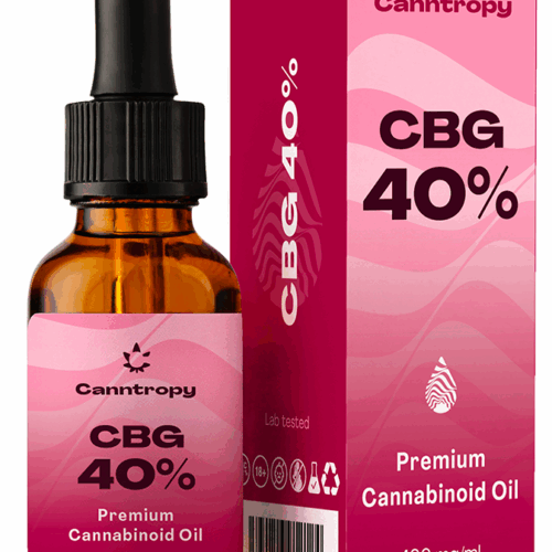 Canntropy CBG prémium kannabinoid olaj - 40%