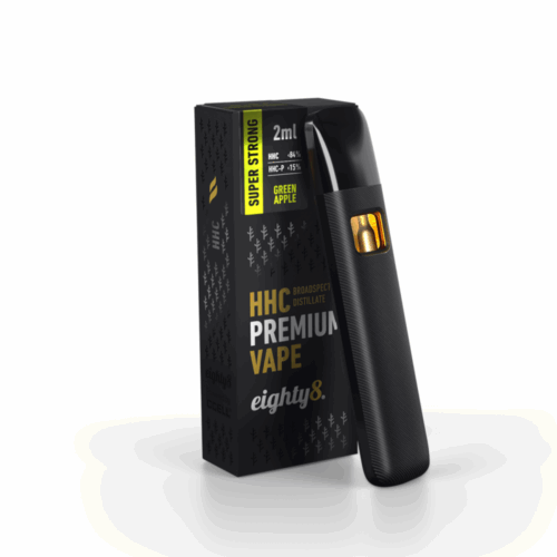 Eighty8 Superstrong HHC Vape Green Apple