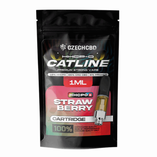 Czech CBD HHCPO patron CATline Strawberry